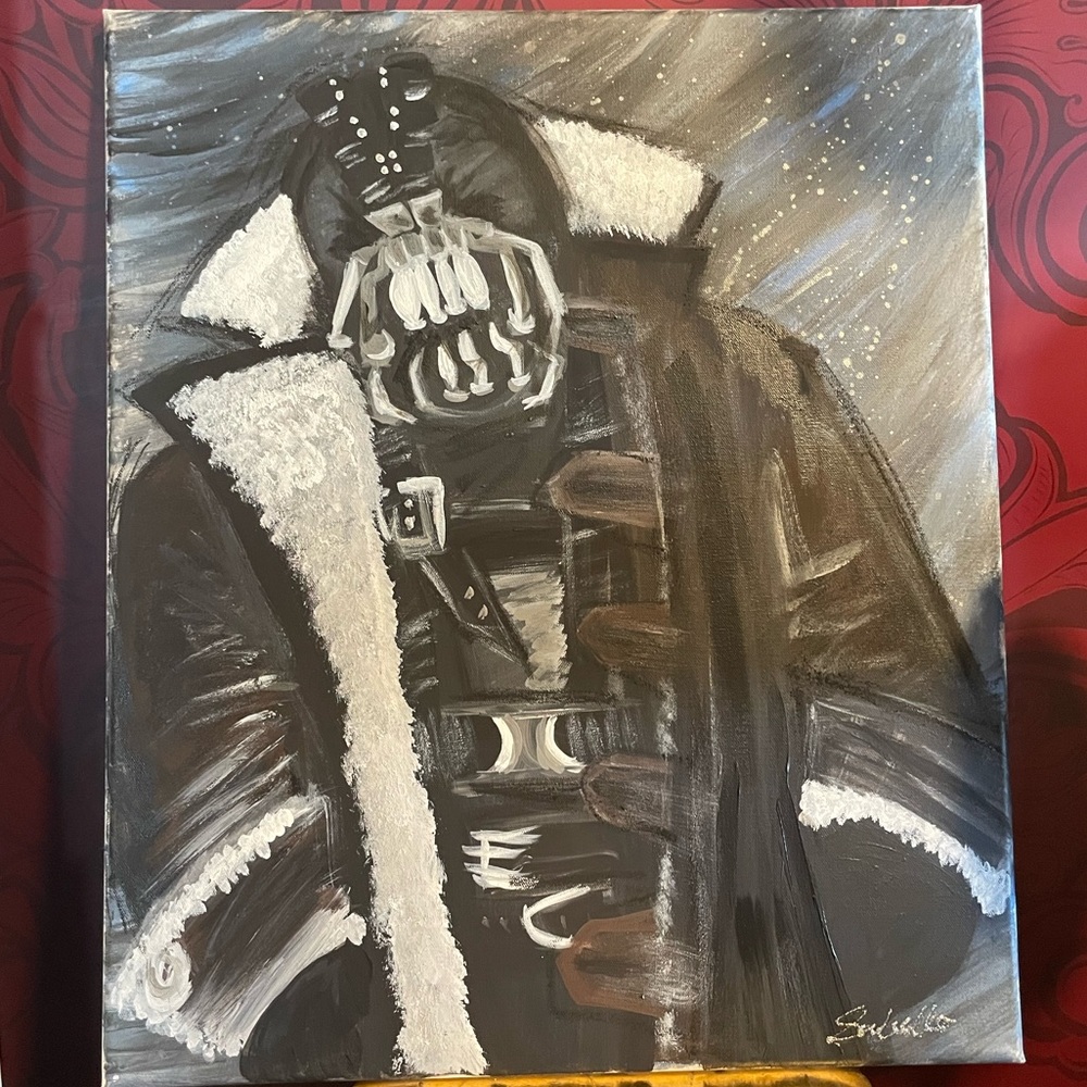 Original art BANE tom hardy batman dark knight